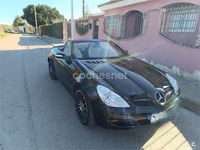Usado Mercedes SLK200 163 CV (119 kW) 2004 Negro Descapotable