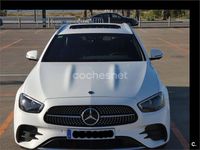 Usado Mercedes E300 320 CV (235 kW) 2021 Blanco Familiar