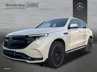 Usado Mercedes EQC400 300 kW (408 CV) 2019 Designo blanco diamante bright SUV