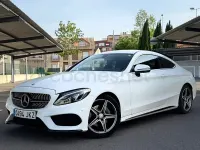 Usado Mercedes C220 170 CV (125 kW) 2016 Blanco Coupe
