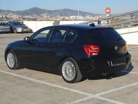 Usado BMW 116 Sport Line 218 CV (160 kW) 2012 Negro Utilitario