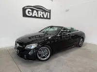 Usado Mercedes C220 194 CV (142 kW) 2021 Negro Descapotable