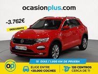 Usado VW T-Roc Advance 110 CV (80 kW) 2021 Rojo SUV