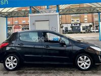 Usado Peugeot 308 110 CV (80 kW) 2009 Negro Berlina