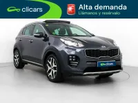 Usado Kia Sportage GT-Line 136 CV (100 kW) 2018 Gris SUV