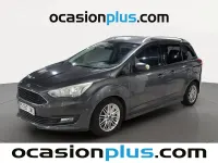 Usado Ford Grand C-Max Trend 125 CV (91 kW) 2016 Gris Monovolumen