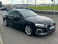 Usado Audi A5 Sportback S-Line 150 CV (110 kW) 2021 Negro Utilitario