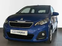 Usado Peugeot 108 Active 71 CV (52 kW) 2021 Azul Utilitario