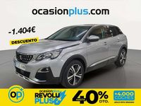 Usado Peugeot 3008 Allure 130 CV (95 kW) 2018 Gris SUV