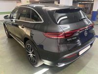 Usado Mercedes EQC400 300 kW (408 CV) 2021 Negro SUV