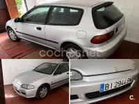 Usado Honda Civic 90 CV (66 kW) 1992 Gris / plata Berlina