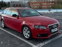Usado Audi A4 160 CV (117 kW) 2009 Rojo Familiar