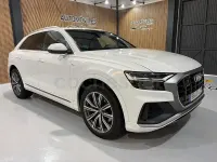 Usado Audi Q8 S-Line 286 CV (210 kW) 2019 Blanco SUV