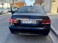 Usado Mercedes E220 Avantgarde 170 CV (125 kW) 2015 Negro Berlina