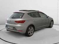 Usado Seat Leon FR 126 CV (92 kW) 2018 Gris Utilitario