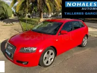 Usado Audi A3 Sportback Attraction 125 CV (91 kW) 2008 Rojo Utilitario