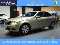 Usado Mercedes C180 Edition 156 CV (114 kW) 2010 Beige Berlina