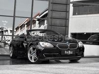 Usado BMW 640 Cabriolet Comfort Edition 320 CV (235 kW) 2011 Negro Descapotable