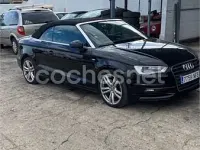 Usado Audi A3 Cabriolet Attraction 110 CV (80 kW) 2015 Negro Descapotable