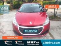 Usado Peugeot 208 Access 100 CV (73 kW) 2018 Rojo Utilitario