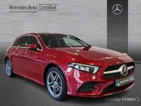 Usado Mercedes A250 AMG line 218 CV (160 kW) 2022 Patagonia red  metallic paint