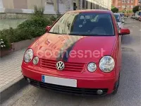 Usado VW Polo Highline 75 CV (55 kW) 2002 Rojo Berlina