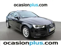 Usado Audi A3 Sportback Attraction 105 CV (77 kW) 2014 Negro Utilitario