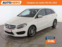 Usado Mercedes B220 AMG line 177 CV (130 kW) 2015 Blanco Monovolumen