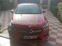 Usado Mercedes CLA220 AMG line 177 CV (130 kW) 2016 Rojo Coupe