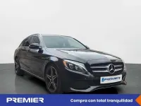 Usado Mercedes C220 170 CV (125 kW) 2017 Negro Familiar