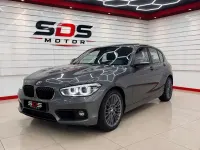 Usado BMW 116 116 CV (85 kW) 2018 Gris Utilitario