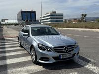 Usado Mercedes E250 Avantgarde 204 CV (150 kW) 2013 Gris / plata Familiar