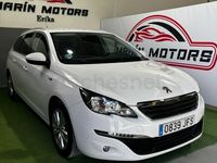 Usado Peugeot 308 Active 130 CV (95 kW) 2015 Blanco Berlina