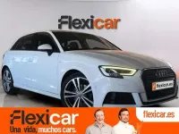 Usado Audi A3 Sportback S-Line 116 CV (85 kW) 2019 Blanco Utilitario