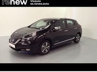 Usado Nissan Leaf Acenta 110 kW (150 CV) 2019 Negro Utilitario