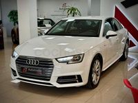 Usado Audi A4 S-Line 150 CV (110 kW) 2017 Blanco Berlina