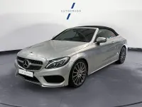 Usado Mercedes C220 170 CV (125 kW) 2018 Gris / plata Descapotable