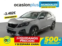 Usado Peugeot 3008 Allure 130 CV (95 kW) 2018 Gris SUV