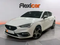 Usado Seat Leon FR 150 CV (110 kW) 2021 Blanco Berlina