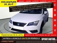 Usado Seat Leon Style 110 CV (80 kW) 2018 Blanco Berlina