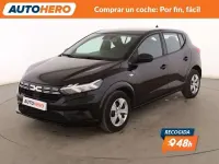 Usado Dacia Sandero Essentiel 91 CV (66 kW) 2024 Negro Berlina
