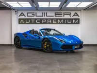 Usado Ferrari 488 670 CV (492 kW) 2016 Azul Descapotable