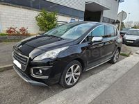Usado Peugeot 3008 Allure 120 CV (88 kW) 2014 Negro Familiar