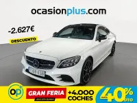 Usado Mercedes C200 184 CV (135 kW) 2018 Blanco Coupe
