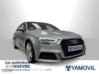 Usado Audi A3 S-Line 116 CV (85 kW) 2019 Plateado Berlina