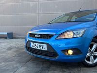Usado Ford Focus Trend 109 CV (80 kW) 2010 Azul Berlina