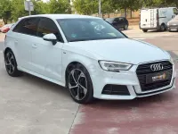 Usado Audi A3 S-Line 150 CV (110 kW) 2020 Blanco Berlina