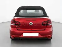 Usado VW Golf Cabriolet 160 CV (117 kW) 2012 Granate Descapotable