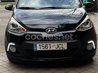 Usado Hyundai i10 66 CV (48 kW) 2015 Negro Utilitario