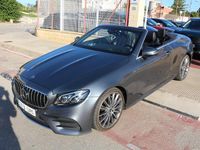Usado Mercedes E220 AMG 195 CV (143 kW) 2017 Gris Descapotable